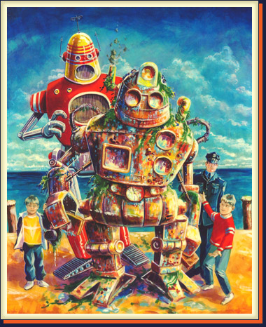 Greenwood's Indestrucible Man - Robot City